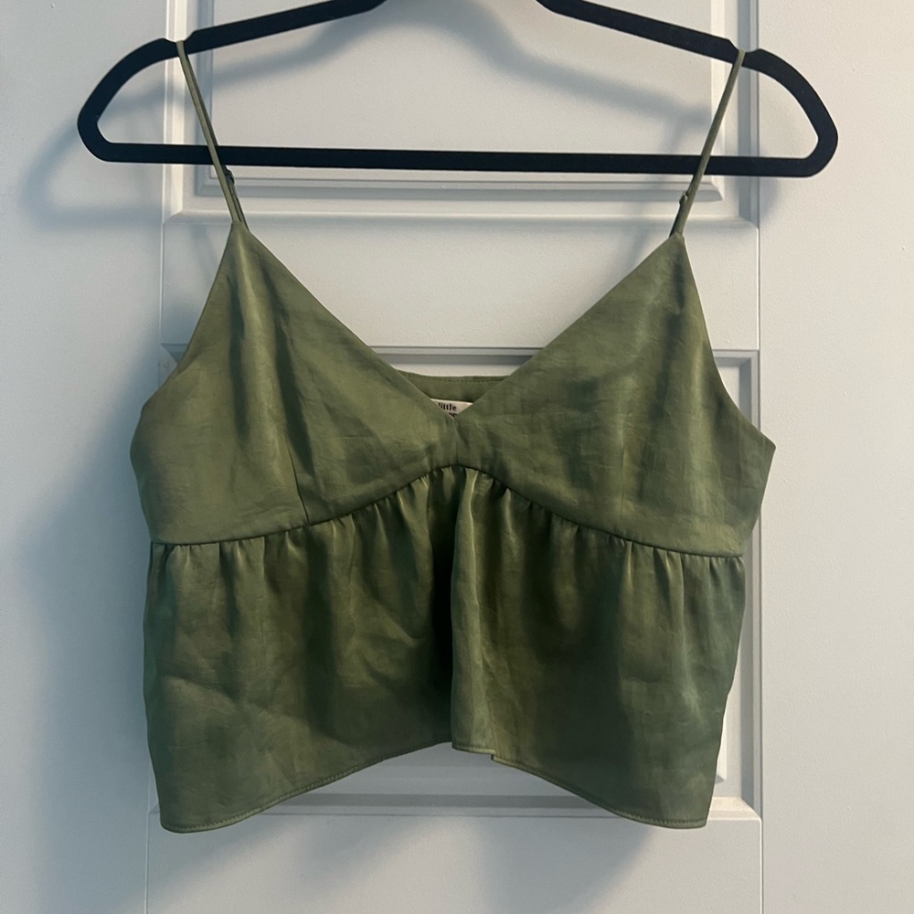Aritzia Little Moon Lover Camisole - green, small